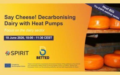 BETTED workshop to explore decarbonisation opportunities for the dairy sector through heat pumps