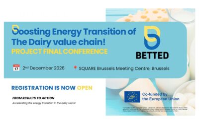 BETTED Final Conference: From Results to Action – Accelerating the Energy Transition in the Dairy Sector
